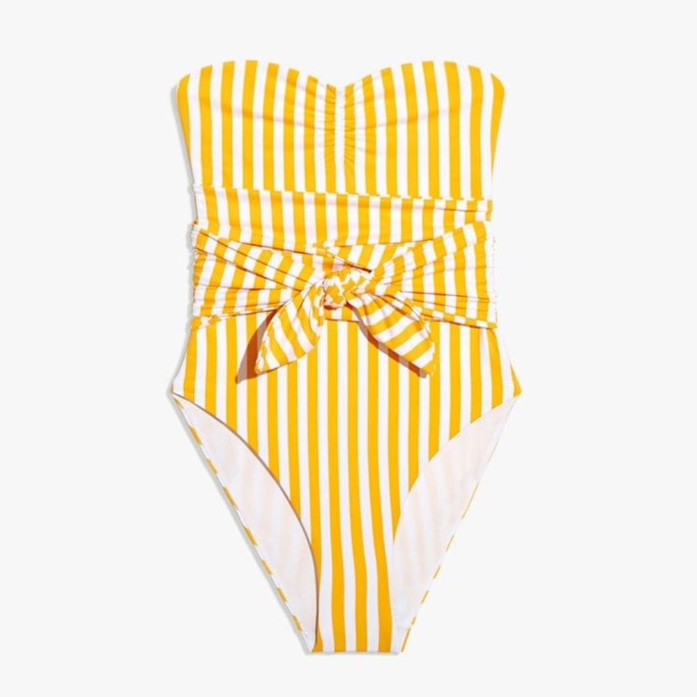 NEW Onia x WeWoreWhat Capri One Piece in Citrus - Picture 3 of 5